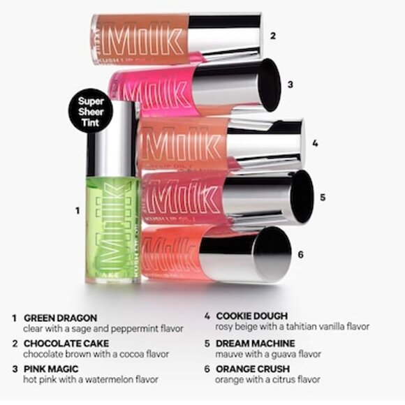 MILK MAKEUP Kush Lip Oil ~Cookie Dough (Sheer Rosey Beige/Vanilla) 5.5mL NIB - Picture 9 of 13